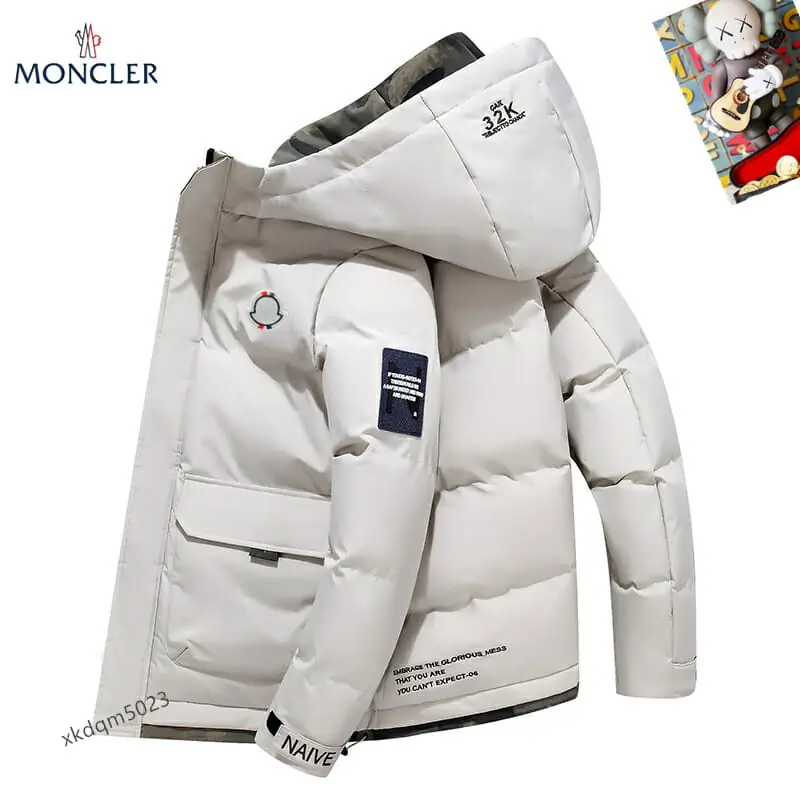 moncler veste manches longues pour homme s_1263622:Moncler veste cuir homme